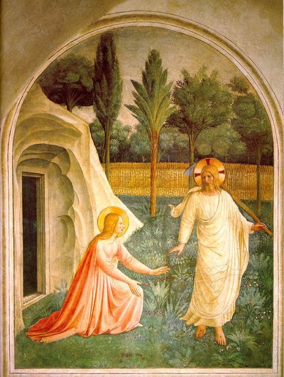 Noli me tangere, fresque de Fra Angelico - Fra Angelico